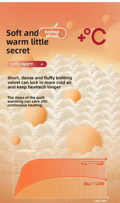 FlexiWarm™ Luxury Velvet Bedspread